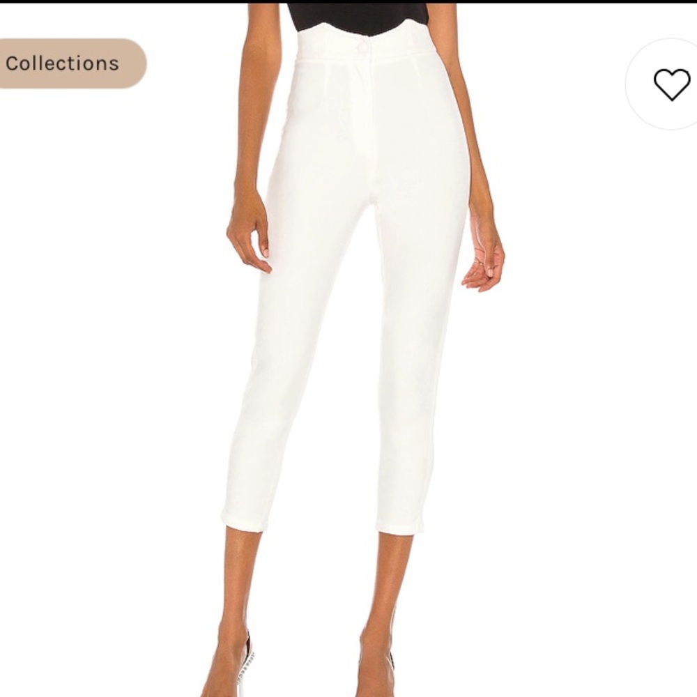 NEW NWT retrofete Tally Pant in White